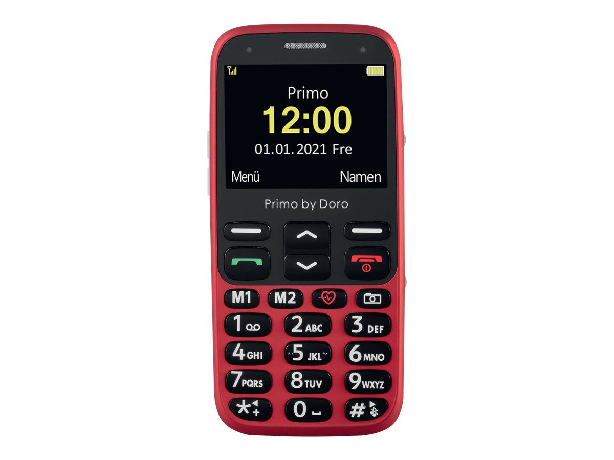 Doro Primo 368 Feature Phone 2.3" Rot