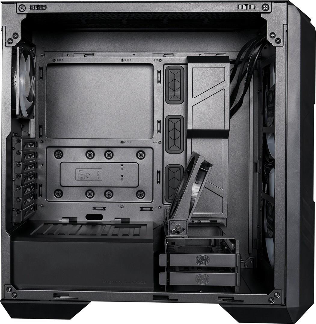 Cooler Master HAF 500 Midi Tower ATX/EATX/mATX/ITX Gehärtetes Glas ARGB Schwarz
