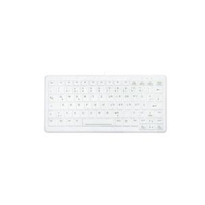 Tast Active Key AK-C4110 Desinfizierbare kompakte Hygiene-Tastatur CleanFunction USB weiß (AK-C4110F-U1-W/GE)