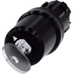 Siemens Schlüsselschalter Frontring Kunststoff Schwarz 1 x 90 ° SIRIUS ACT 3SU1000-5BF01-0AA0 1 St. (3SU1000-5BF01-0AA0)