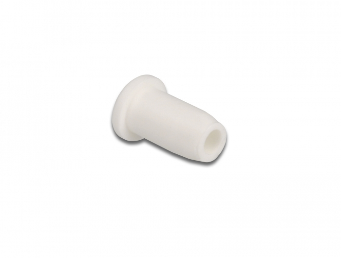Delock LWL Staubschutzkappe für Steckverbinder 1,25 mm 10 Stück Weiß