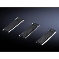 Rittal Klett-Kabelmanager zum Aufkleben Haft- und Flauschteil (L x B) 70 mm x 16 mm Schwarz 7111.350 10 St. (7111.350)