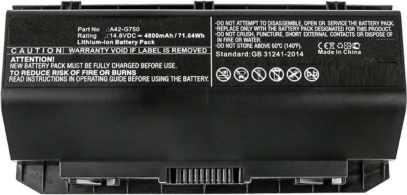 CoreParts Laptop-Batterie (A42-G750)