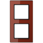 JUNG AC 582 GL RT. Produktfarbe: Rot, Markenkompatibilität: JUNG, Material: Glas. Breite: 84 mm, Höhe: 155 mm (AC582GLRT)