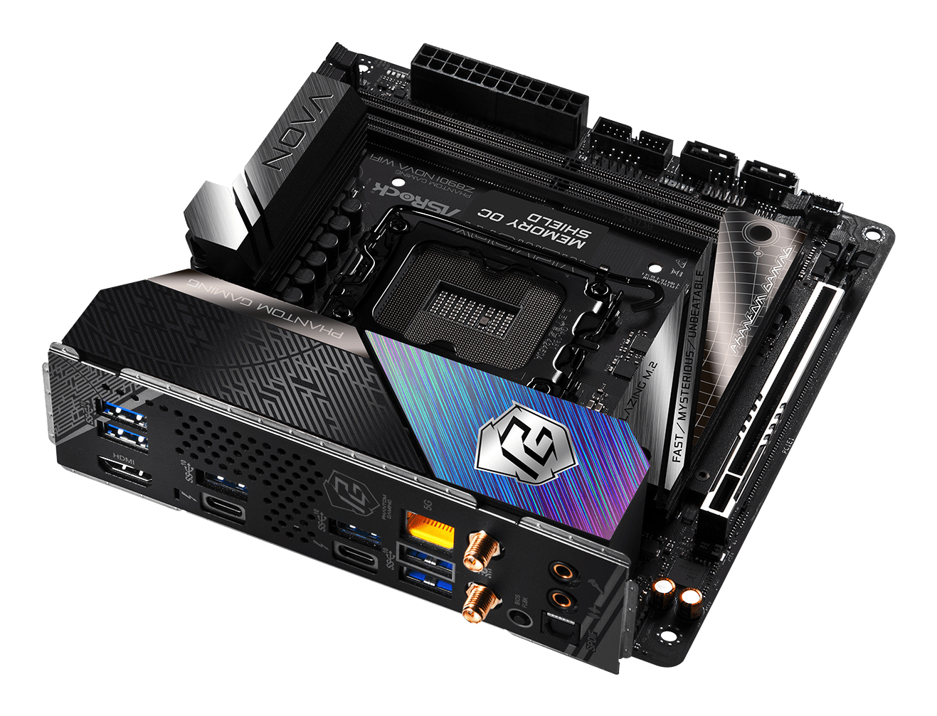 ASRock Phantom Gaming Z890I NOVA WIFI Mini-ITX LGA1851 Schwarz