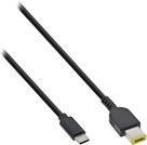 InLine® USB Typ-C zu Lenovo Notebook (rechteckig) Ladekabel, 2m (26671)