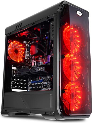 LC Power Gaming 988B Red Typhoon (LC-988B-ON)