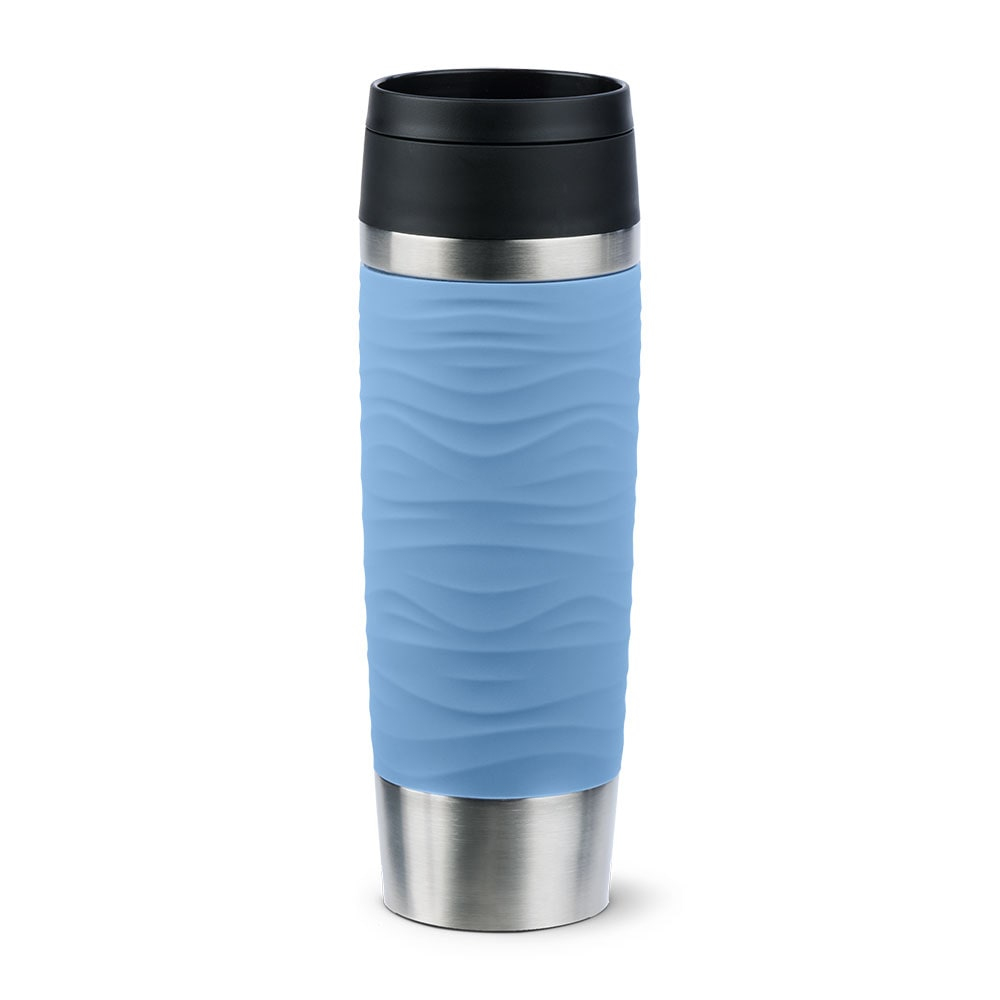 EMSA TRAVEL MUG Wave 0,5 L Isolierbecher Blau