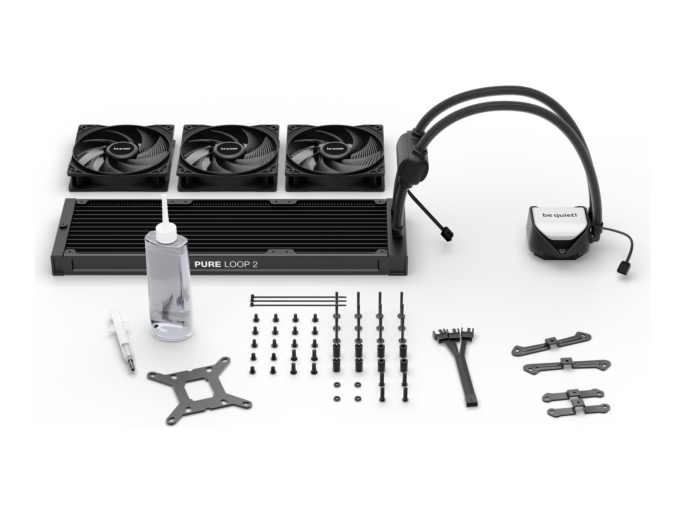 be quiet! Pure Loop 2 360 mm Prozessor-Flüssigkeitskühlsystem Schwarz