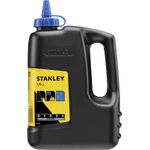 STANLEY Schlagschnur-Kreide 225g blau haftend, wasserfest und schwer löslich Kunststofff (1-47-803)