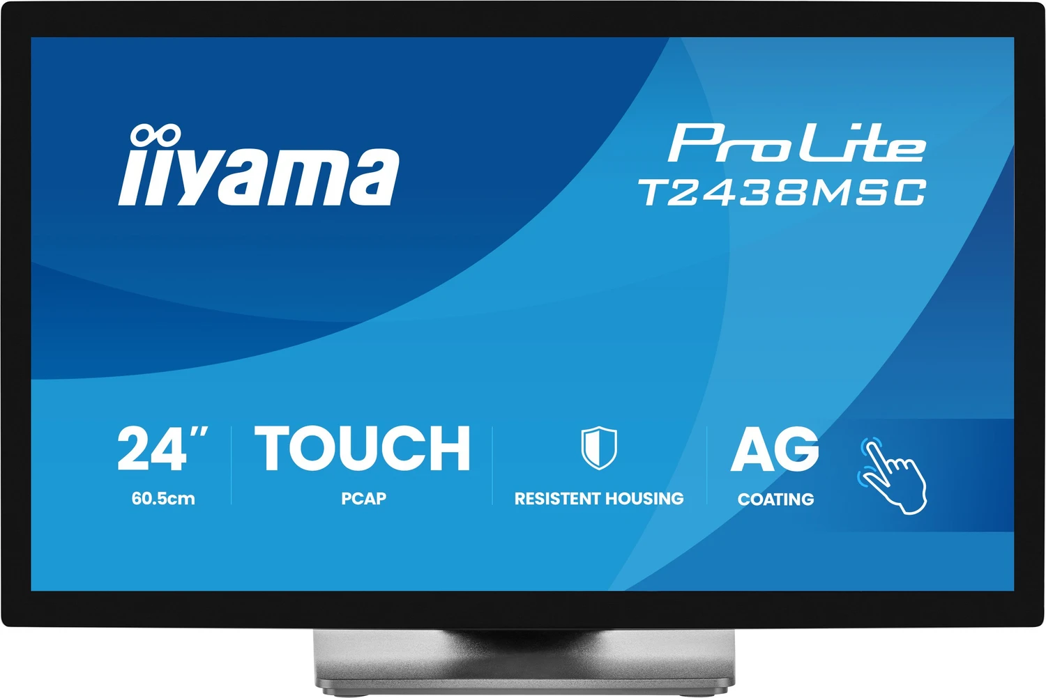 iiyama ProLite T2438MSC-B2 23,8" Full HD IPS Touchscreen-Monitor 10PT 120Hz (T2438MSC-B2)