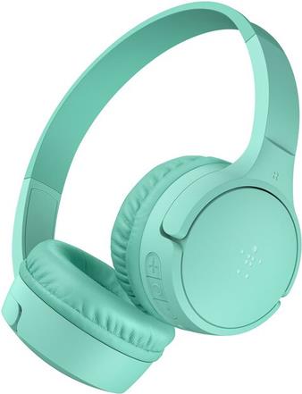 Belkin SoundForm Mini BT On-Ear Kopfhörer für Kinder, mint (AUD002HQMNV3)