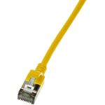 LogiLink CQ9037S Netzwerkkabel 1 m Cat6a S/FTP (S-STP) Gelb (CQ9037S)