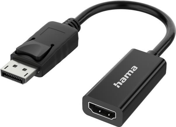 Hama Classic Line Video-Adapter, DisplayPort-Stecker - HDMI™-Buchse, Ultra-HD 4K (00300092)
