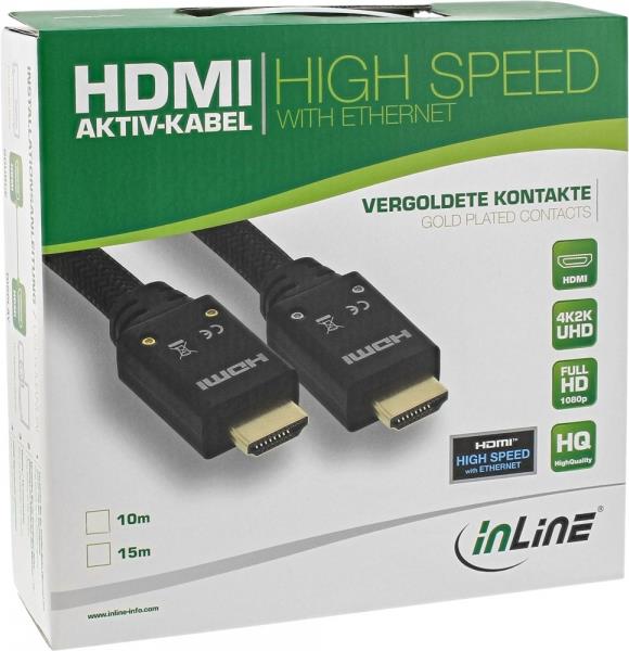 InLine High Speed HDMI mit Ethernetkabel (17515A)