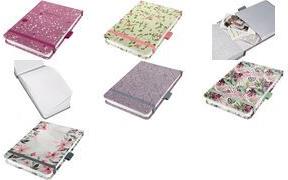 sigel Notizblock Jolie Beauty "Bloom Rose", DIN A6+ 110 x 158 mm, Dot-Lineatur, 100 g/qm weißes Papier, Hard - 1 Stück (JN340)