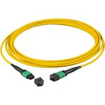 EFB Elektronik MTPF12MTPFOS2-1-A Glasfaserkabel 1 m MTP OS2 Gelb (MTPF12MTPFOS2-1-A)