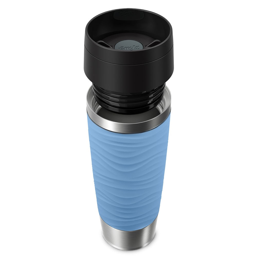 EMSA TRAVEL MUG Wave 0,5 L Isolierbecher Blau