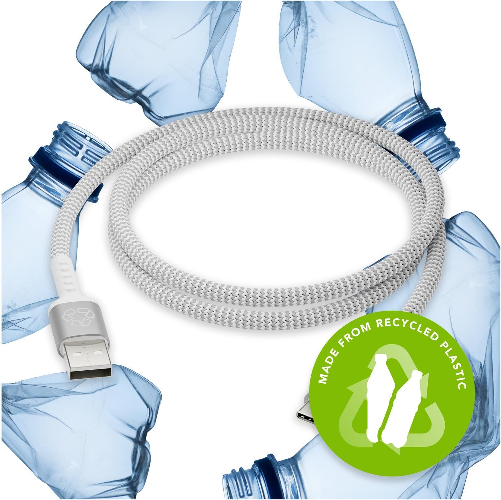 dbramante1928 re-charge - USB-Kabel - USB (M) zu USB-C (M) - 1.2 m - Bis zu 36W Energieübertragung, braided (CB12ACGR7114)