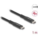 Delock USB-Kabel 24 pin USB-C (M) zu 24 pin USB-C (M)  5 A (80024)