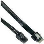 InLine® Slim SAS Kabel, SFF-8654 zu Mini SAS SFF-8087, 12Gb/s, 0,5m (27645A)