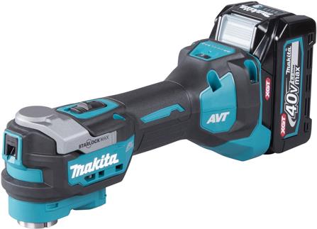 Makita TM001GZ Akku-Multifunktionswerkzeug bürstenlos ohne Akku Ladegerät 40 V (TM001GZ)