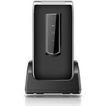 Bea-fon SL495 Senioren-Mobiltelefon ohne Netzteil - black silver (SL495_EU002BS)