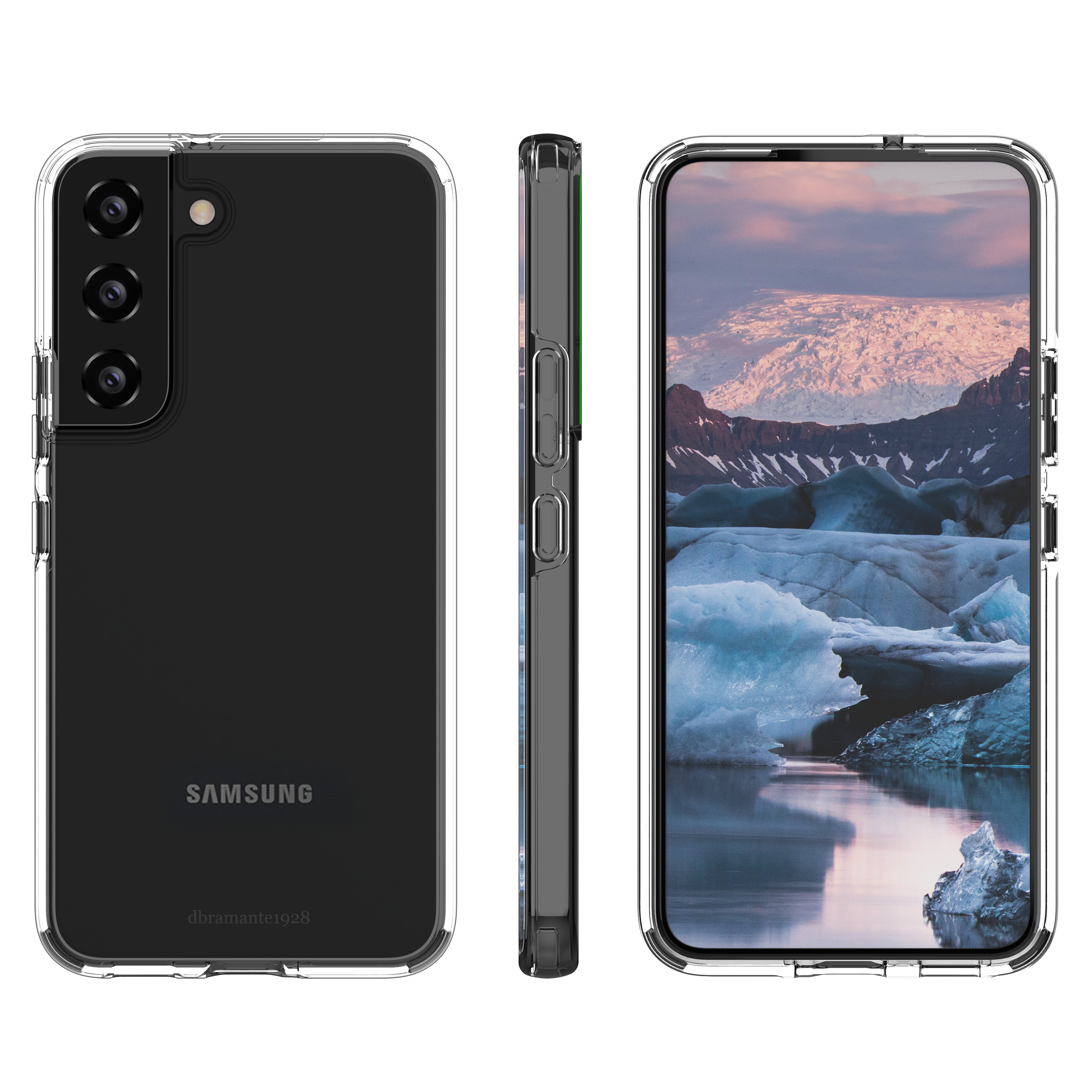 dbramante1928 Iceland Pro 6,1" Handyhülle für Samsung Galaxy S22 MagSafe-kompatibel Transparent