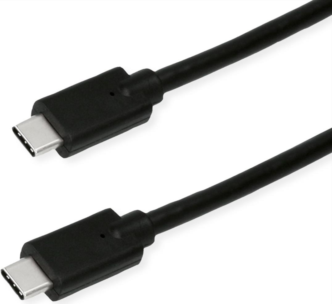 ROLINE GREEN 11.44.9071 USB Kabel 0,5 m USB 3.2 Gen 2x2 USB C Schwarz (11.44.9070)