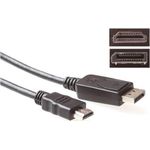 ACT Conversion cable DisplayPort male to HDMI-A male 5,00 m. Length: 5 m Dp male - hdmi a male 5.00m (AK3992)