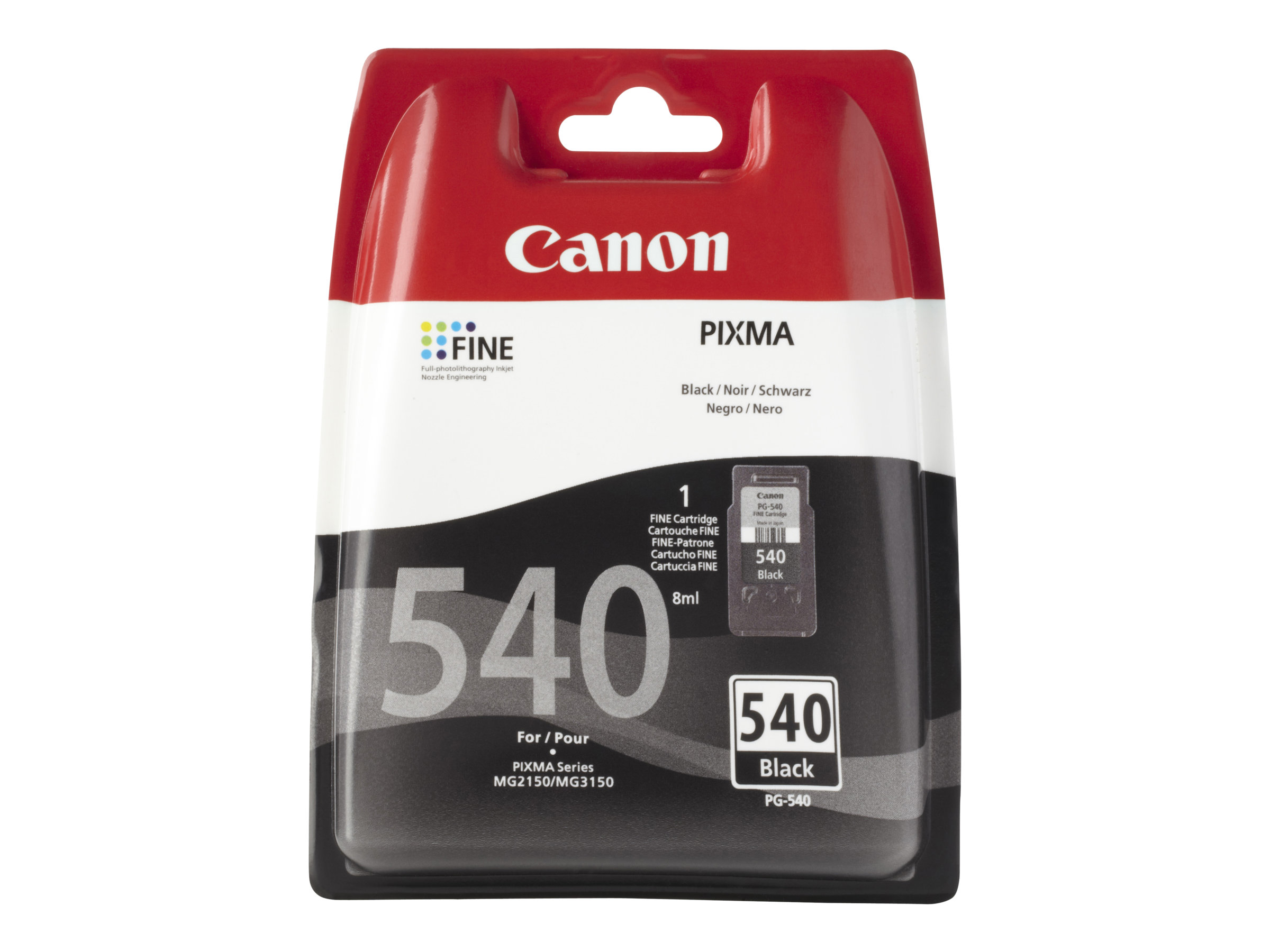 Canon PG-540 Original Tintenpatrone 8 ml 180 Seiten Schwarz