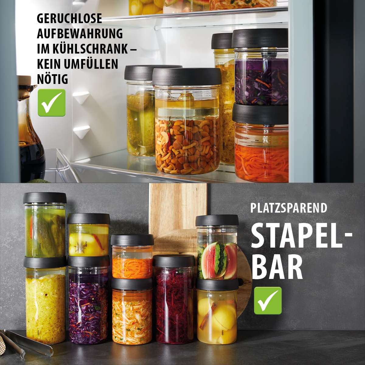 Gefu NATIVO Fermentier Set 1 l