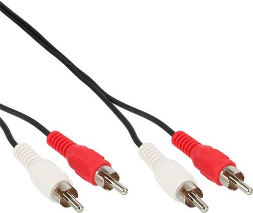 INLINE Audio-Kabel 2 x Cinch (M) (89931L)