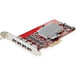 STARTECH 4-PORT USB-A 10GBPS PCIE CARD . (P10Q4A-USB-CARD)