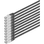 S-Conn 75711-H0.25S-SET10 Netzwerkkabel Schwarz 0,25 m Cat6 S/FTP (S-STP) (75711-H0.25S-SET10)