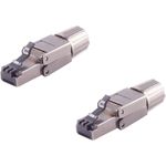 shiverpeaks ®-BASIC-S--RJ45 cat. 8.1 feldkonfektionierbarer Stecker werkzeuglos, quick, STP--VE2 (BS08-45006-2)