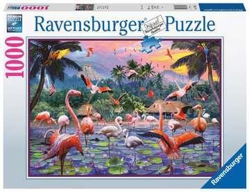 Ravensburger Pinke Flamingos - Puzzlespiel - 1000 Stück(e) - Tiere (17082 1)