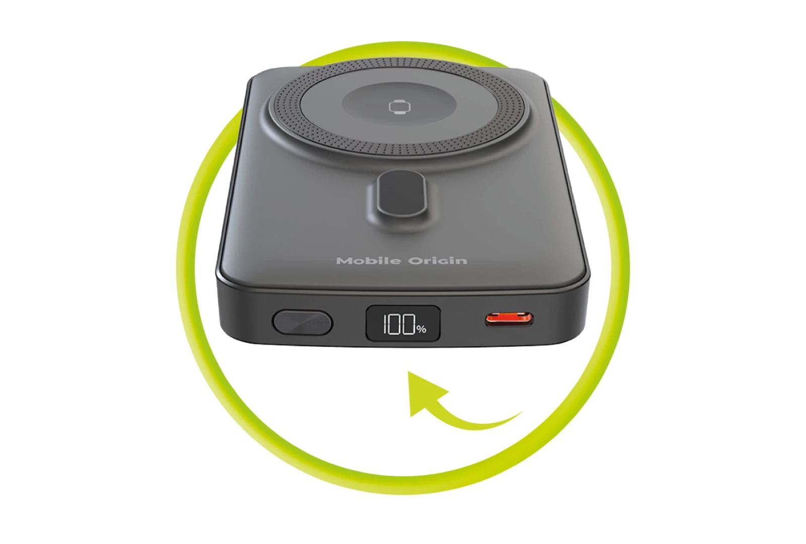 Mobile Origin MO-WMP-PB9 Magnetic Powerbank 10000 mAh 20 W MagSafe-kompatibel Schwarz