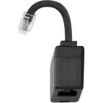 Hager EHZ001A cable gender changer R12 RJ10 Schwarz (EHZ001A)