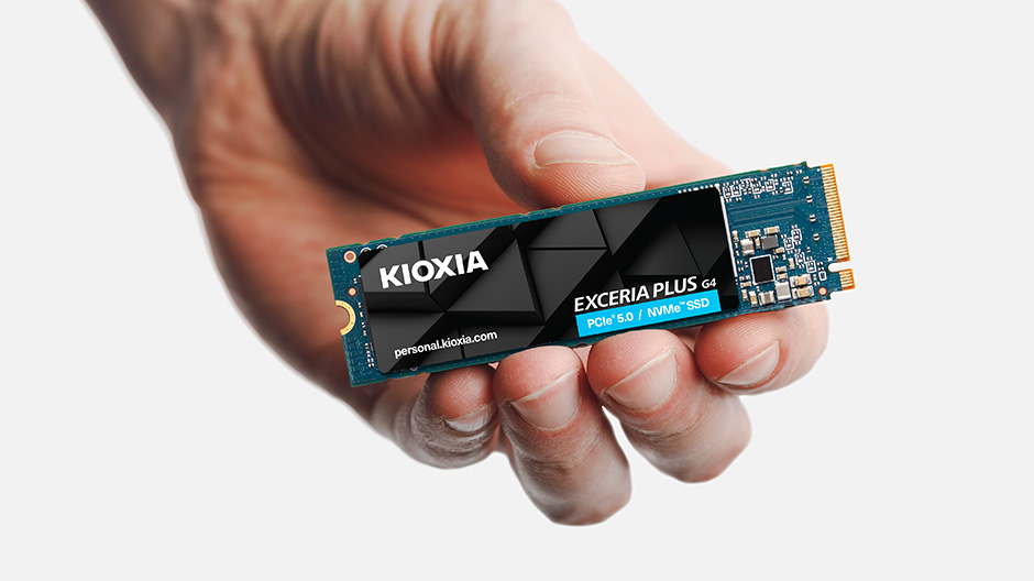 Kioxia EXCERIA PLUS G4 1 TB SSD M.2 2280 PCIe Gen5 x4 NVMe