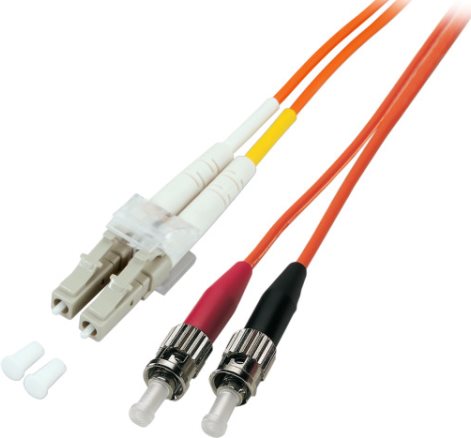 EFB-Elektronik Duplex Jumper LC-ST 62,5/125µ, OM1, LSZH, orange, 2.0mm, 5m Hersteller: EFB Elektronik (O0371.5)