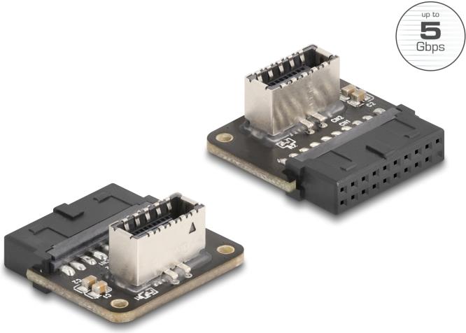 Delock USB 5 Gbps Adapter Pfostenbuchse zu intern Typ-E Key A Buchse (67239)