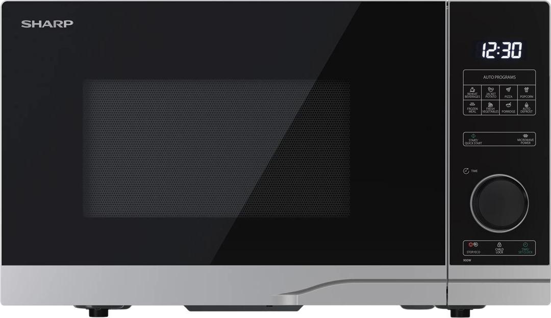 Sharp YC-PS234AE-S Mikrowelle 23L silber (YC-PS234AE-S)