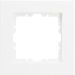 KOPP 406832005 Abdeckrahmen 1-fach HK07 PURE (86 x 86 x 9,5 mm | IP20 | Klemmbefestigung) (406832005)