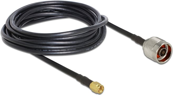 Image of Delock Antennenkabel N Stecker > SMA Stecker RG-58 C/U 5 m (89465)
