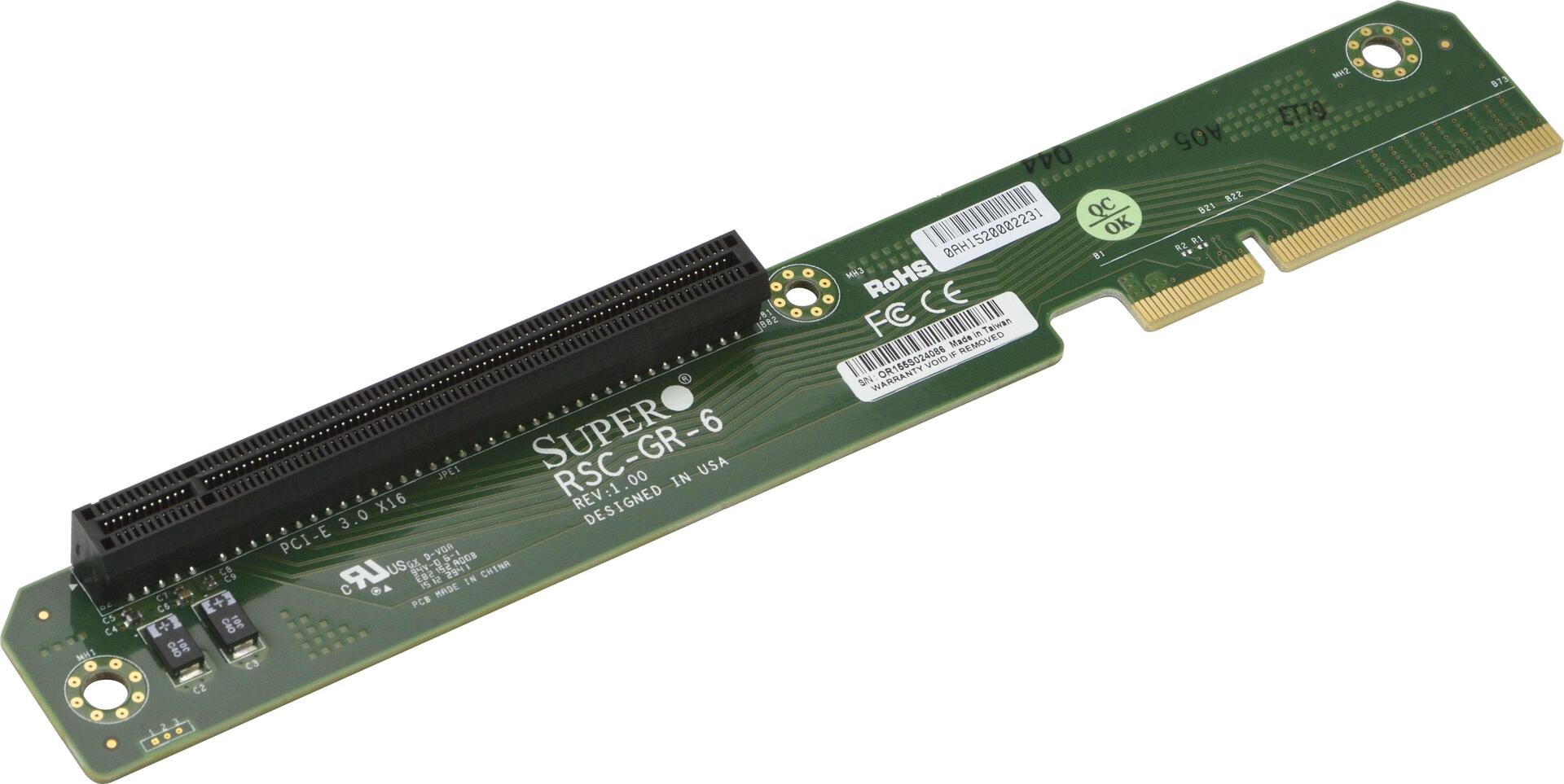 Supermicro RSC-GR-6 Schnittstellenkarte/Adapter PCIe Eingebaut (RSC-GR-6)