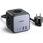 UGREEN DigiNest Cube Power Strip (3 AC outlets + 65W 2A2C) (60167)