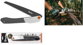 Bradas Klappsäge V-SERIES RAZOR, Blattlänge: 230 mm Sägeblatt aus gehärtetem Stahl SK5, Sägezähne in 3 Ebenen - 1 Stück (KT-V1422)