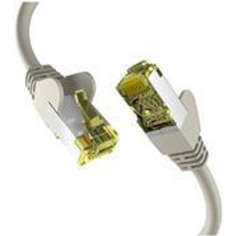 EFB-Elektronik CAT6a GRAU 15m Patchkabel S/FTP PIMF RJ45 