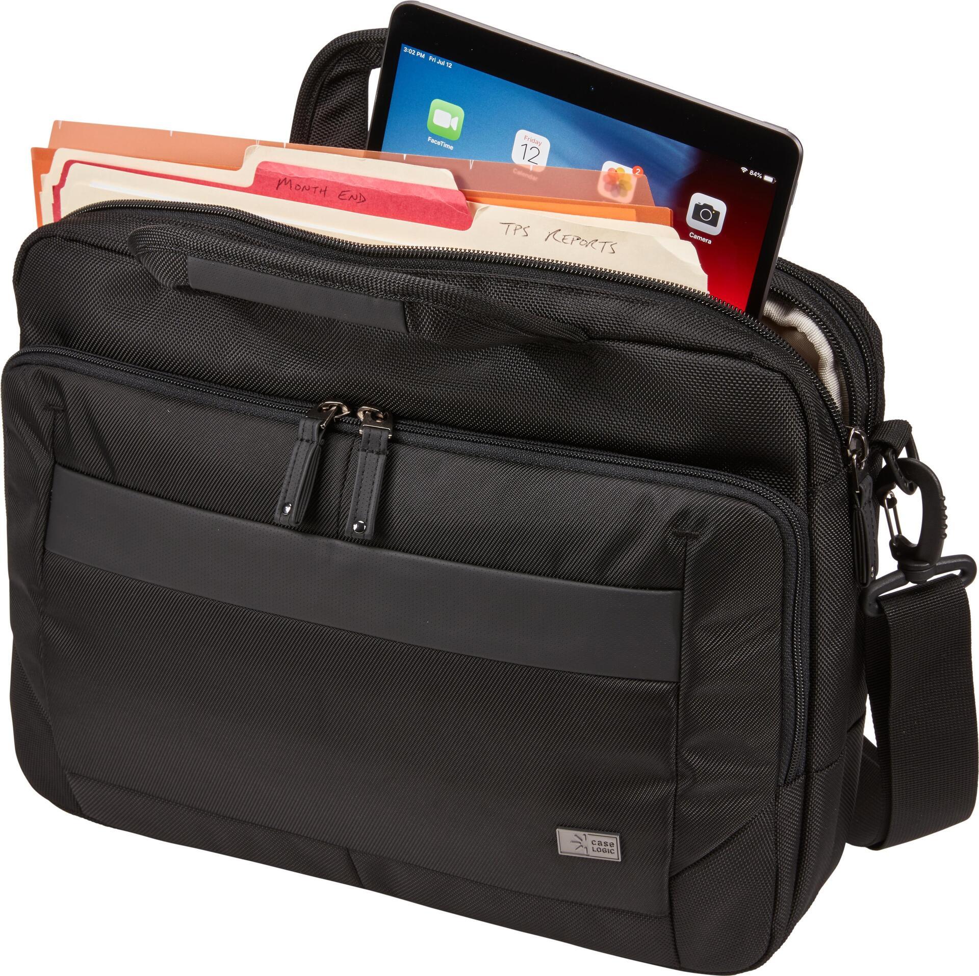 Case Logic Notion Notebooktasche 39,6 cm (15.6 Zoll) Aktenkoffer Schwarz (3204198) (B-Ware)